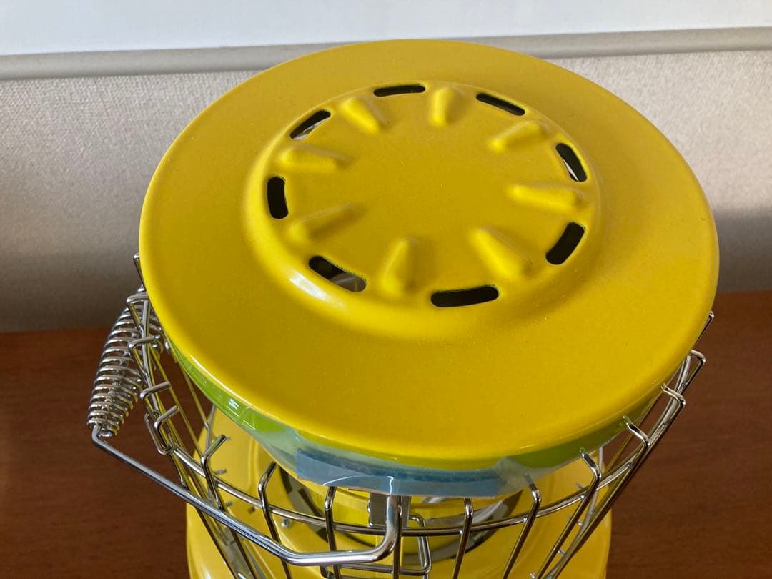 センゴクアラジン　ポータブルガスストーブイエロー新品未使用品