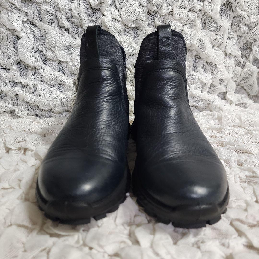 ほととぎす美品 エコー ゴアテックス サイドゴア チェルシー ブーツ