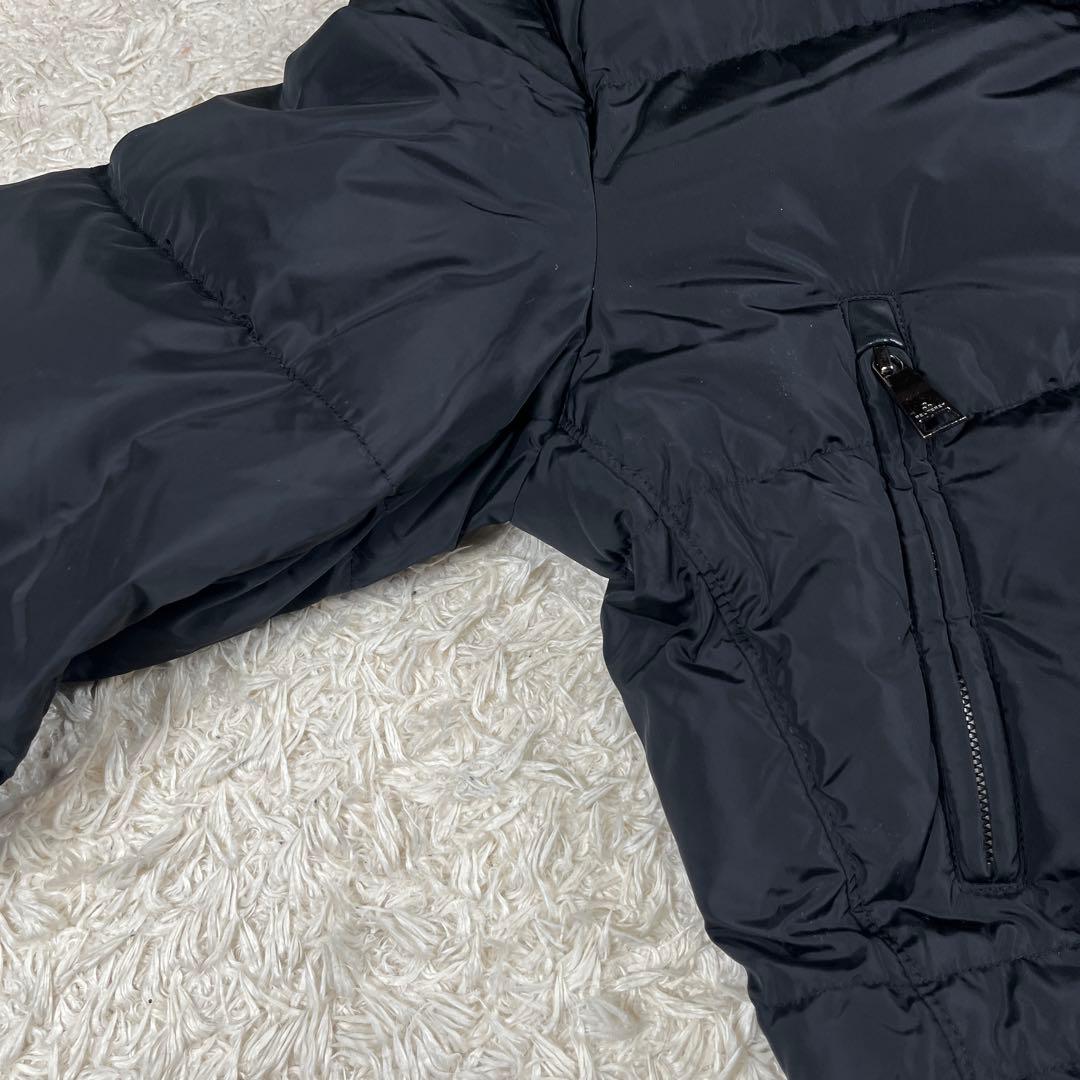 PEUTEREY ピューテリー フード付き ダウンジャケット Lサイズ ブラック