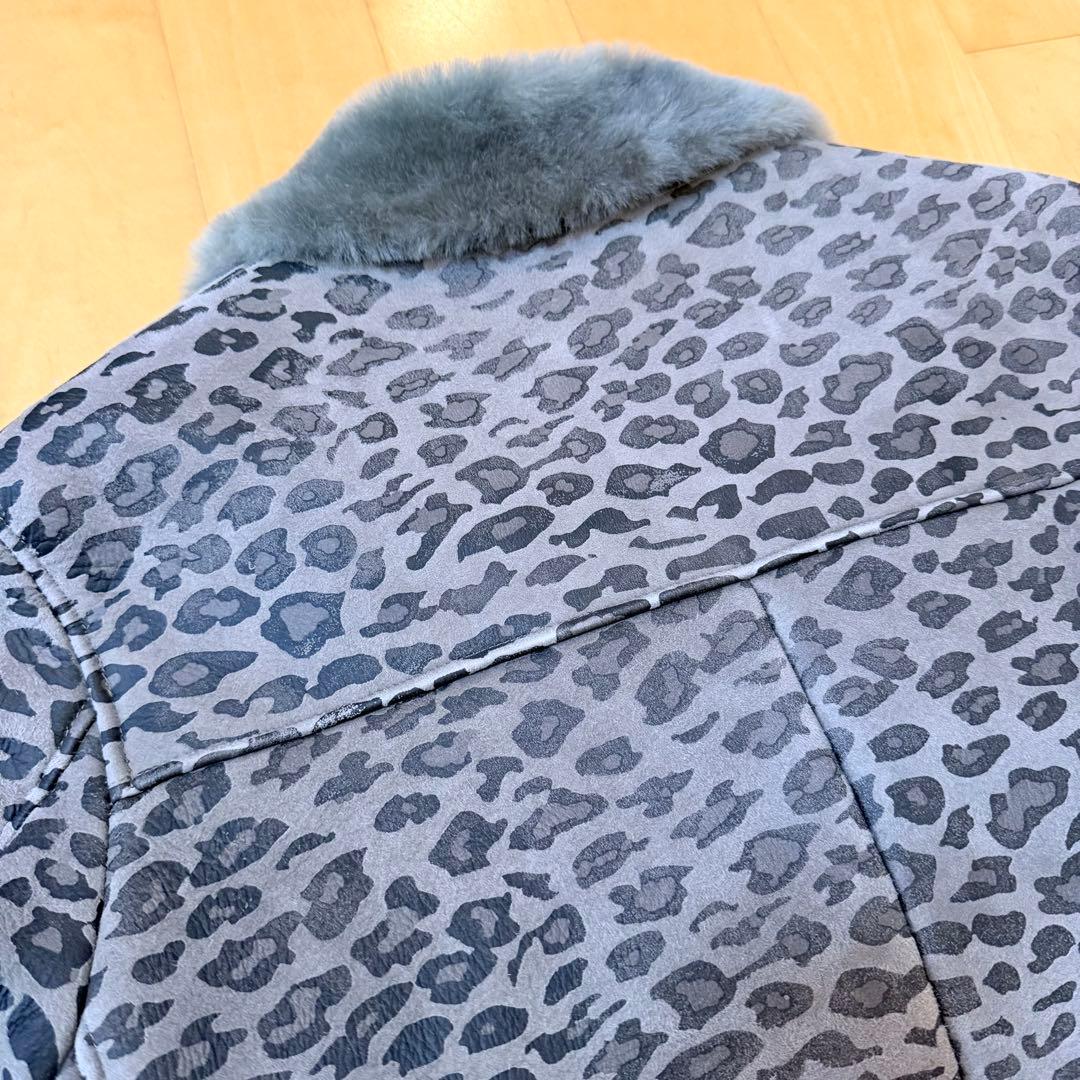 UNDERCOVER レオパード ムートン ライダース ジャケット サイズ3