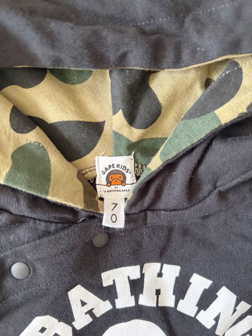 ♡A BATHING APE　ロンパース2枚セット♡