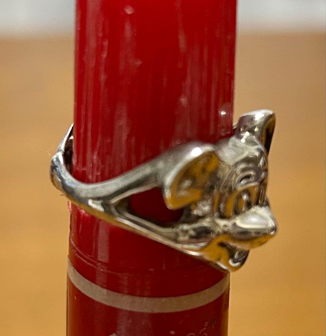 ヴィンテージ ミッキーマウス 925シルバーリング MICKEY MOUSE