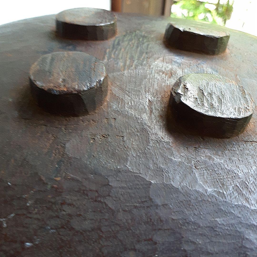 こね鉢　木彫り　くりぬき　　 木製器　古道具　アンティーク