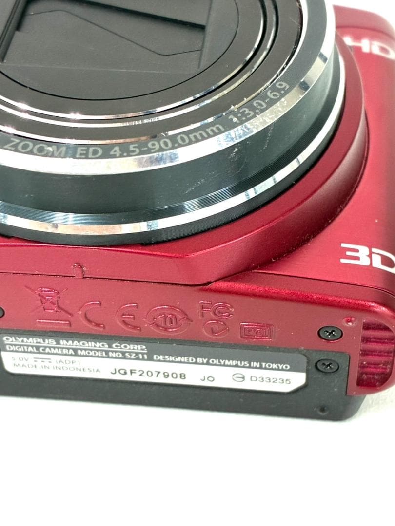 25W9-004 OLYMPUS SZ-11 14 MEGAPIXEL カメラ