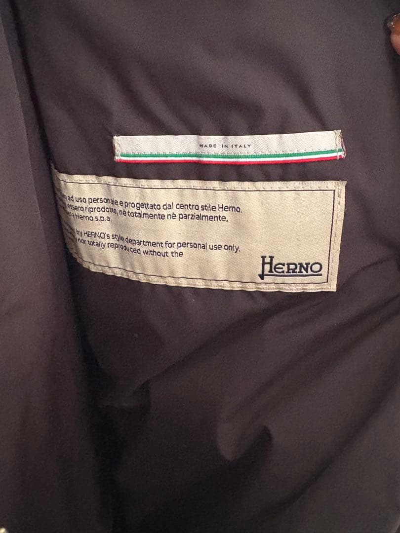 Herno ダウンジャケット 黒 ミディ丈