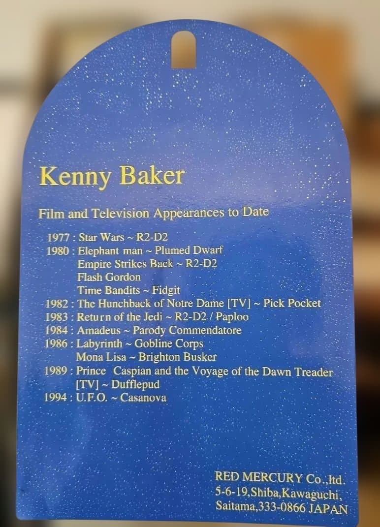 スターウォーズフィギュア Kenny Baker R2-D2