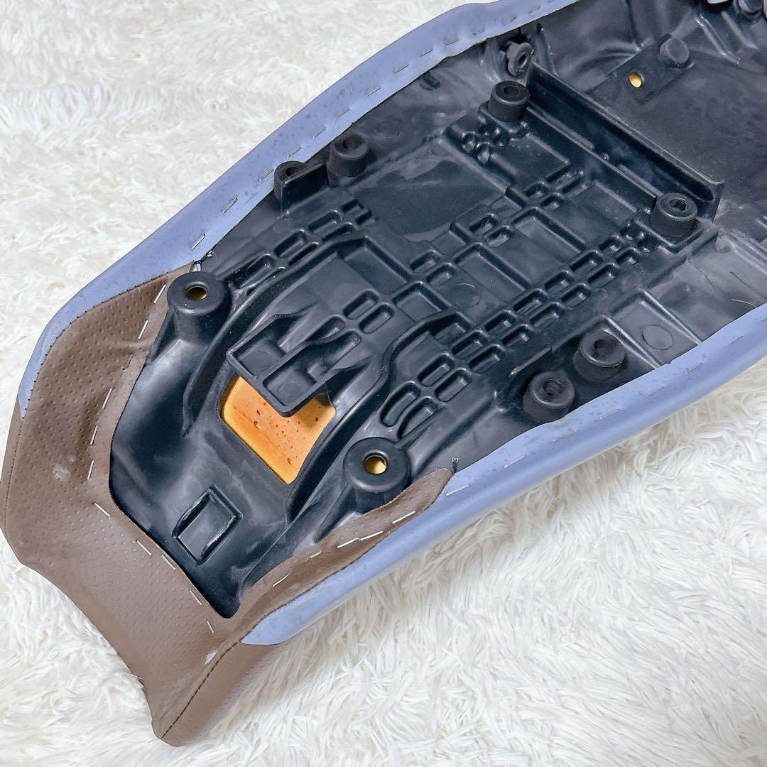 希少色✨FTR223 純正シート ベルト付 ボニーブルー