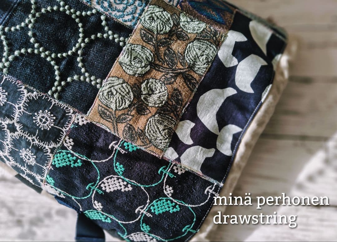 【再販ナシ】伊勢丹限定 ミナペルホネン anone-anone ドローストリング