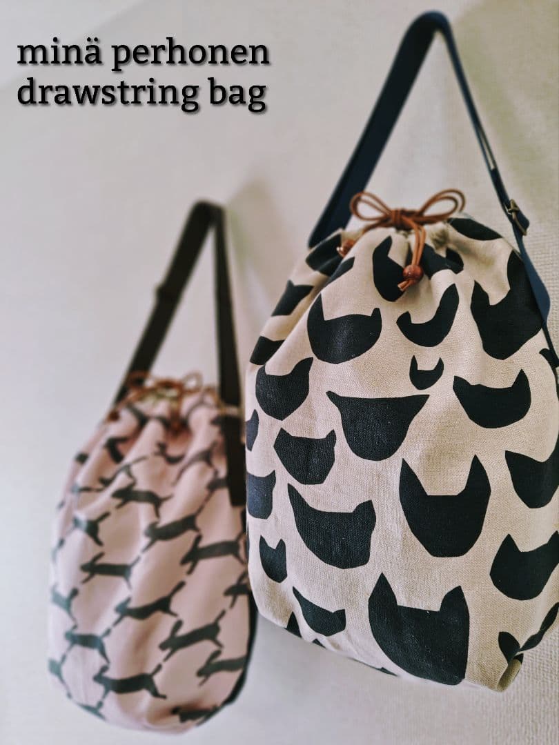 【再販ナシ】伊勢丹限定 ミナペルホネン anone-anone ドローストリング