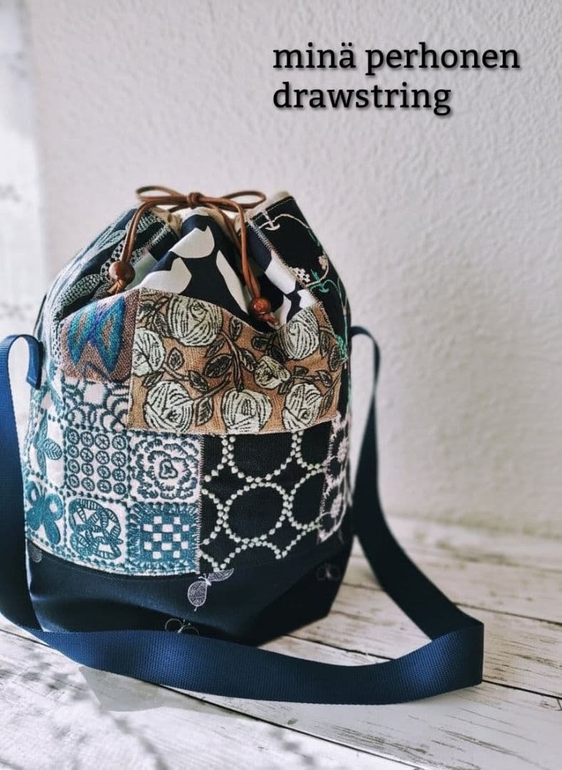 【再販ナシ】伊勢丹限定 ミナペルホネン anone-anone ドローストリング