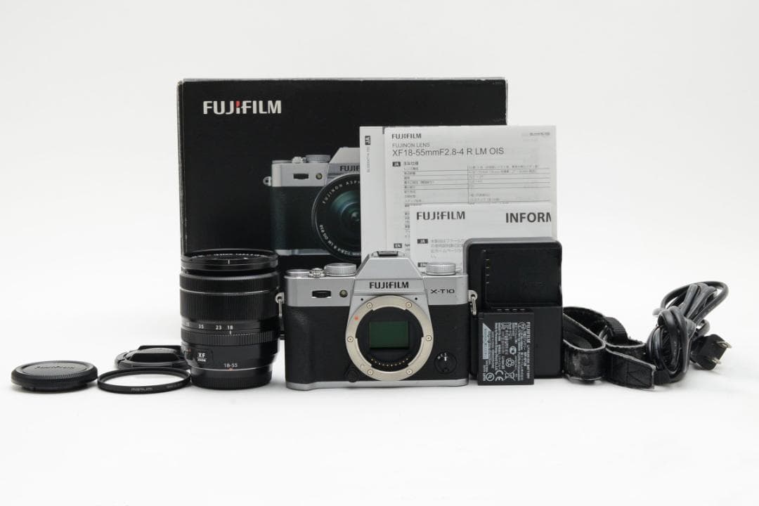 ■ 美品 ■FUJIFILM X-T10+XF18-55mm F2.8-4