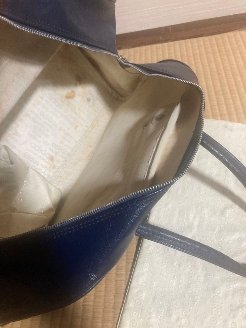 【ヴィンテージ】adidas ネイビー ボストンバッグ