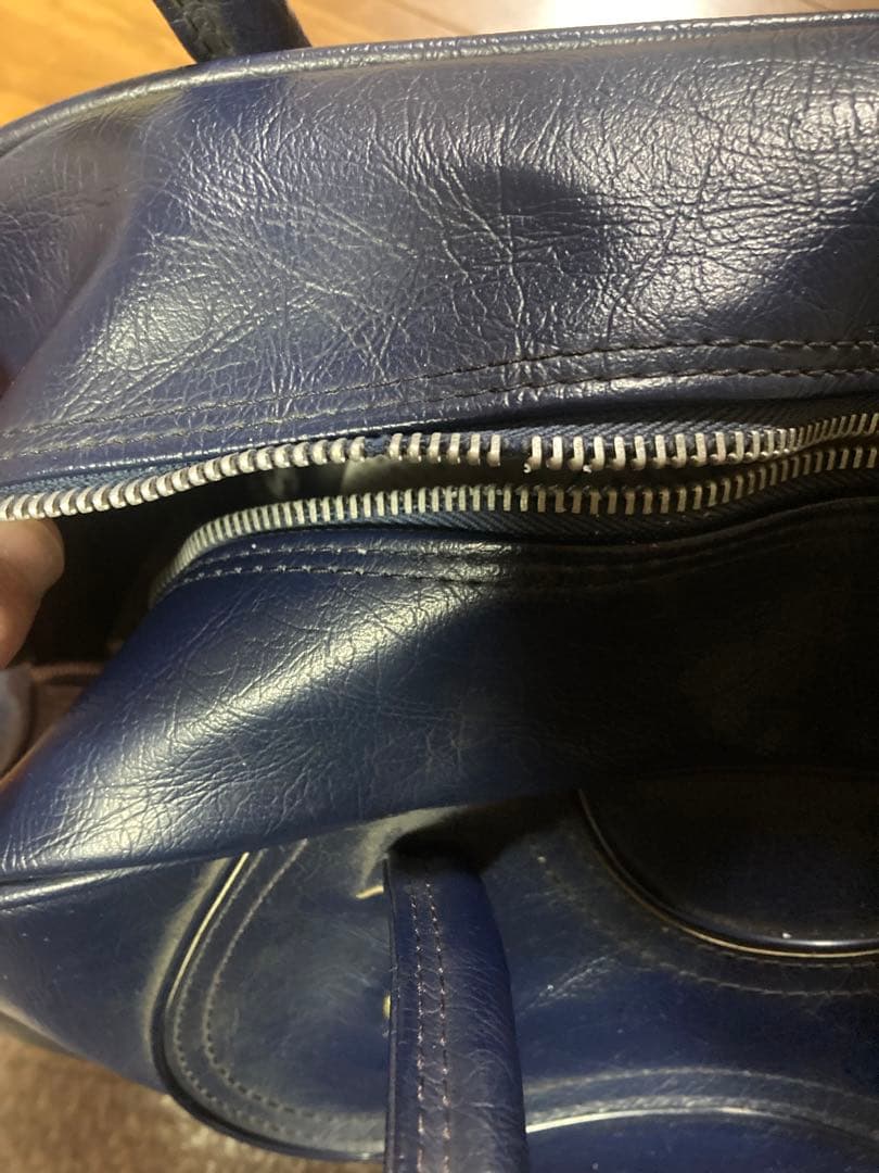 【ヴィンテージ】adidas ネイビー ボストンバッグ