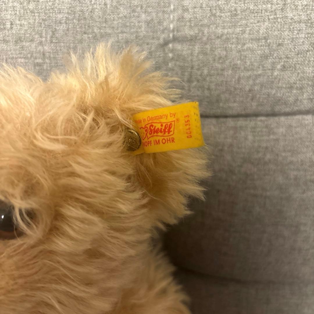 最終値下げ　☆美品 シュタイフ テディベア グローラー内臓 ブラウン