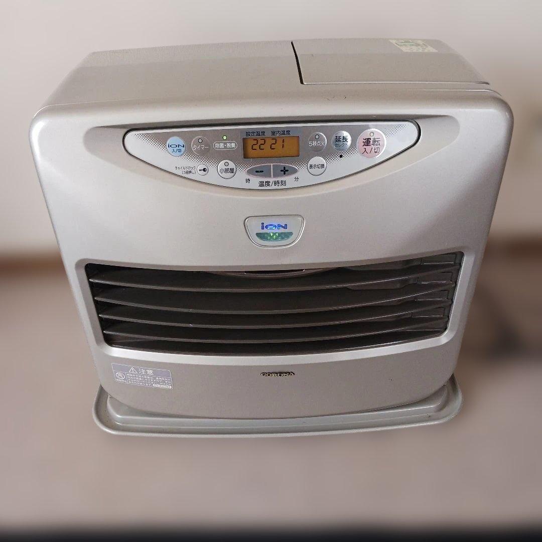 コロナ石油ファンヒーター稼働品　 FH-IX573BY 7.2L 19畳～26畳
