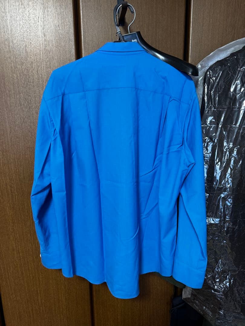 overcoat シャツ　サイズ2 ブルー