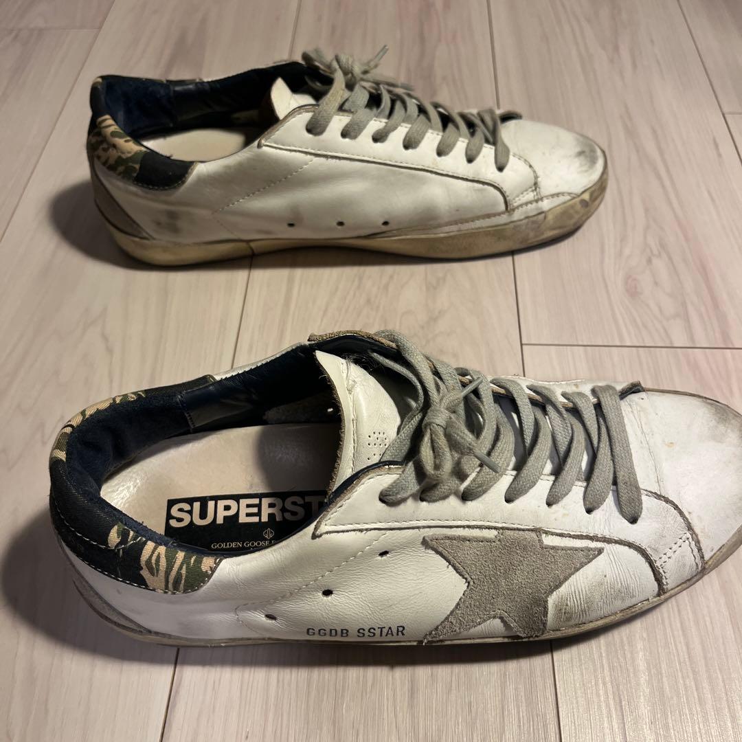 Golden  Superstar ホワイト迷彩　値下げ対応可！