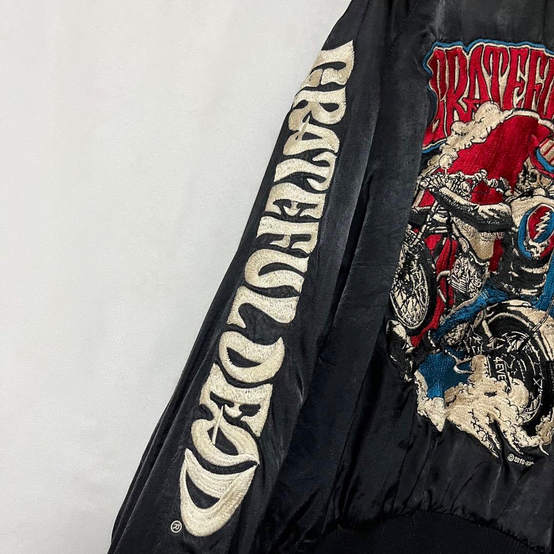 Grateful Dead グレイトフルデッド スカジャン 刺繍 リバーシブル