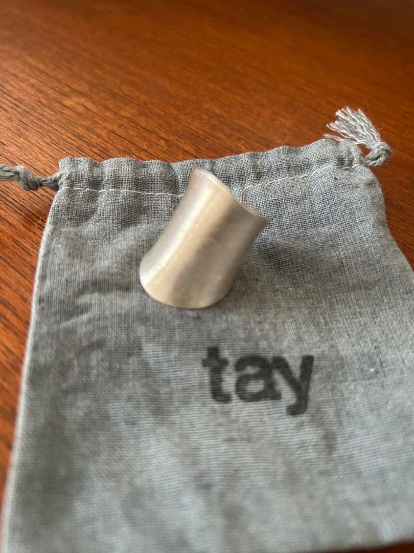 tay カレンシルバーのリングsilver925 マット仕上げ