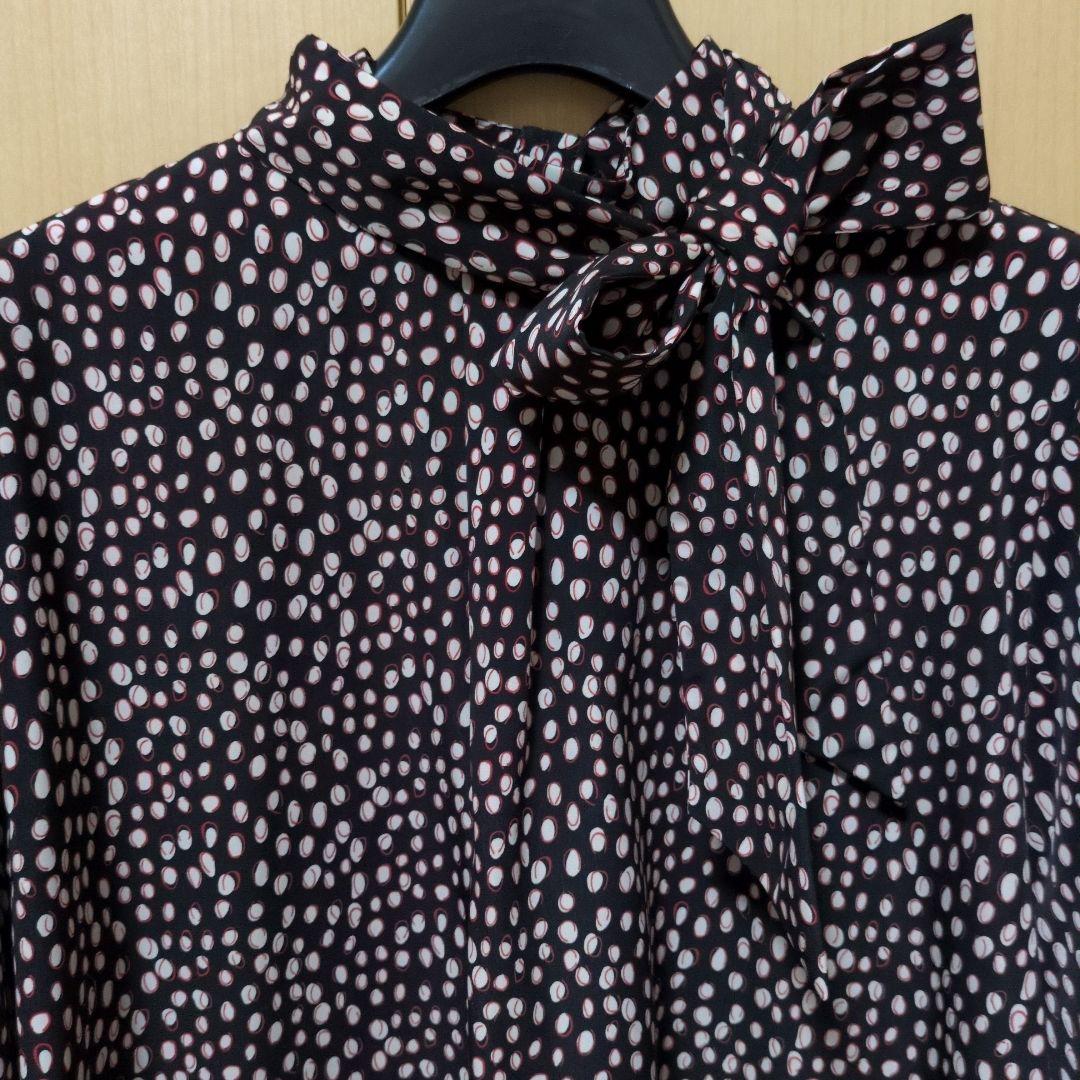 みぃさま★soejuソージュ＊レオパード柄ボウタイブラウス