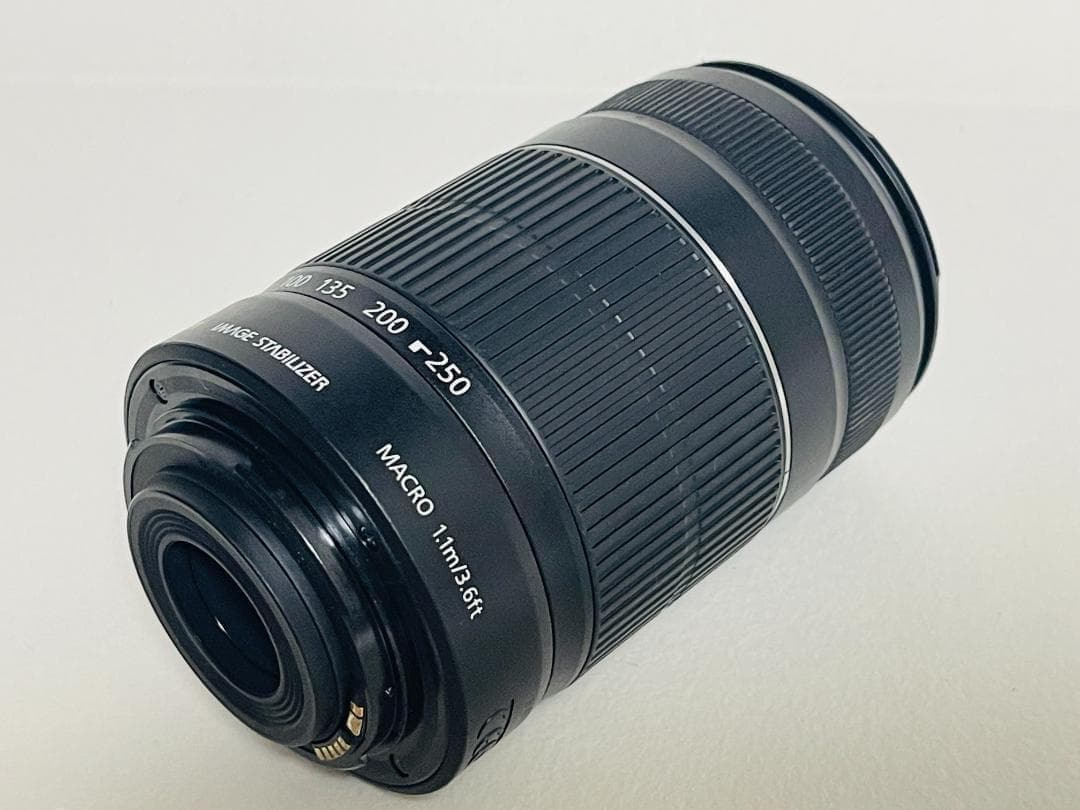 美品☘️キャノン EF-S 55-250mm 4-5.6 IS II 望遠レンズ