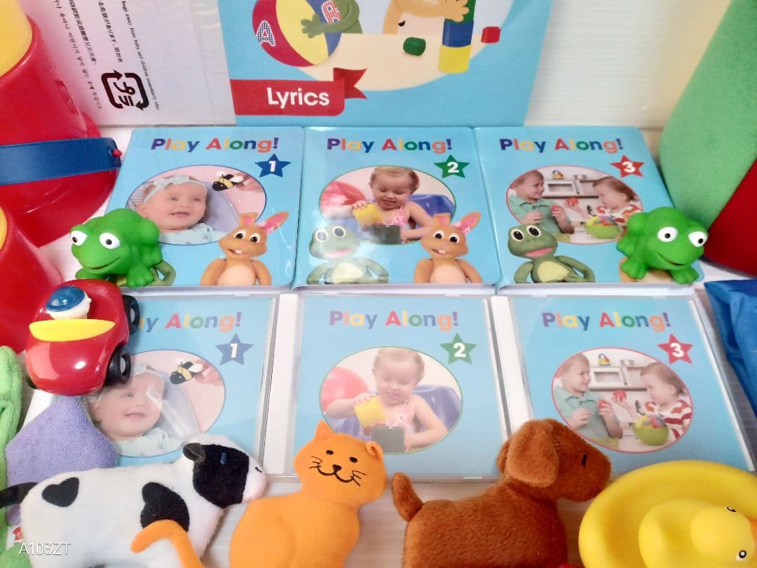 新子役 プレイアロング DVD おもちゃ付　ディズニー英語システム　DWE