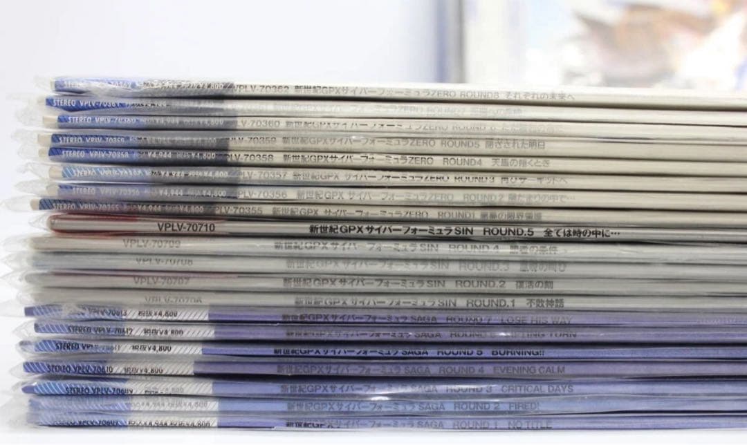 LDレーザーディスク 65枚 マクロス 銃夢 パトレイバー サイバーフォーミュラ