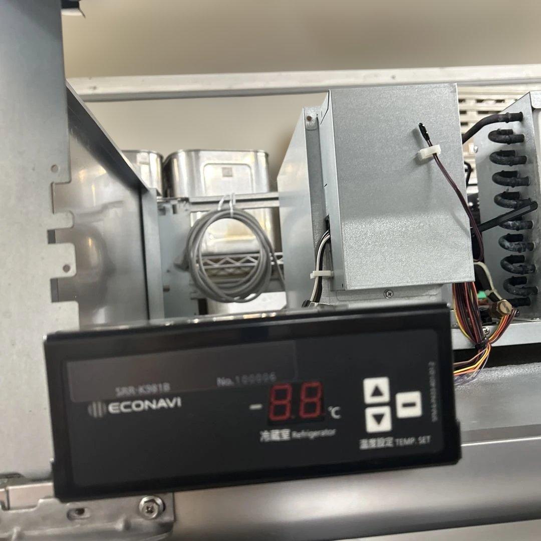 7026【程度良好】 パナソニック SRR-K981B 冷蔵庫