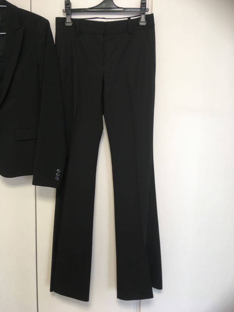 美品　セオリー　theory ブラック セットアップパンツスーツ サイズ2