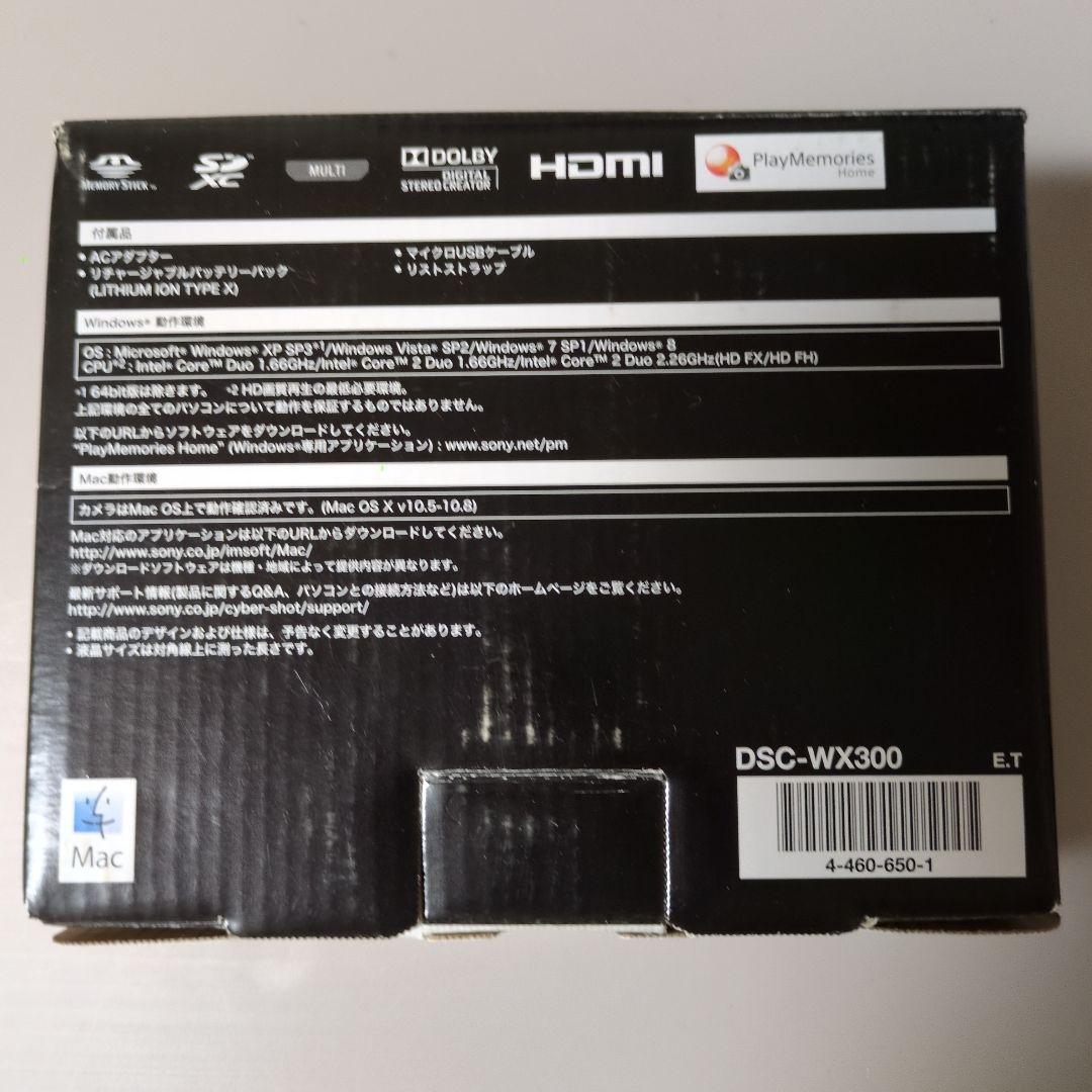 ハナSONY Cyber-shot DSC-WX300 美品