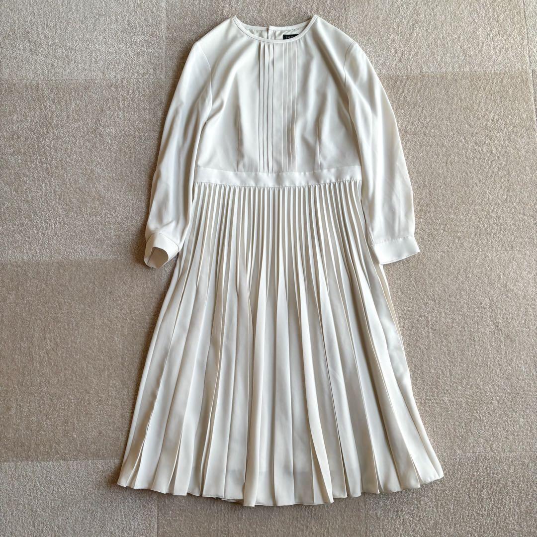 美品♡インディヴィ＊アコーディオンプリーツワンピース セレモニー　洗える　05