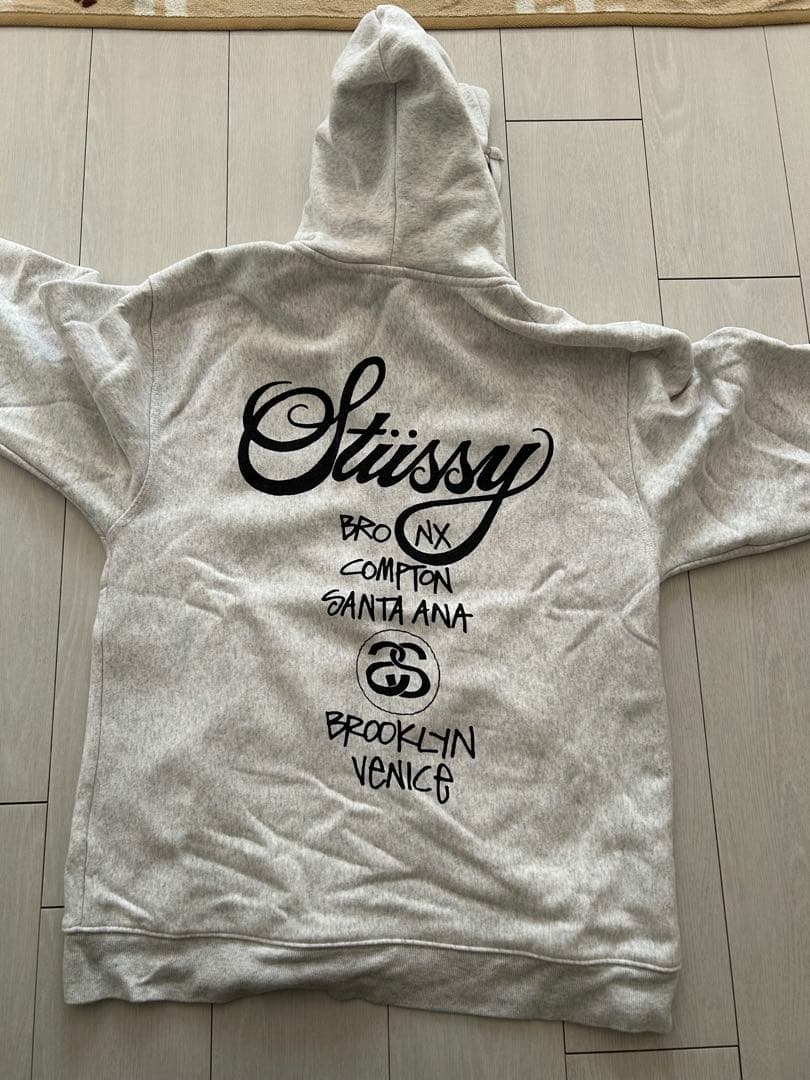STUSSY WORLD TOUR HOODIE ジップアップ パーカー