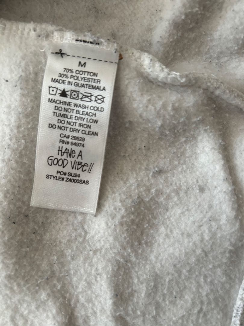 STUSSY WORLD TOUR HOODIE ジップアップ パーカー