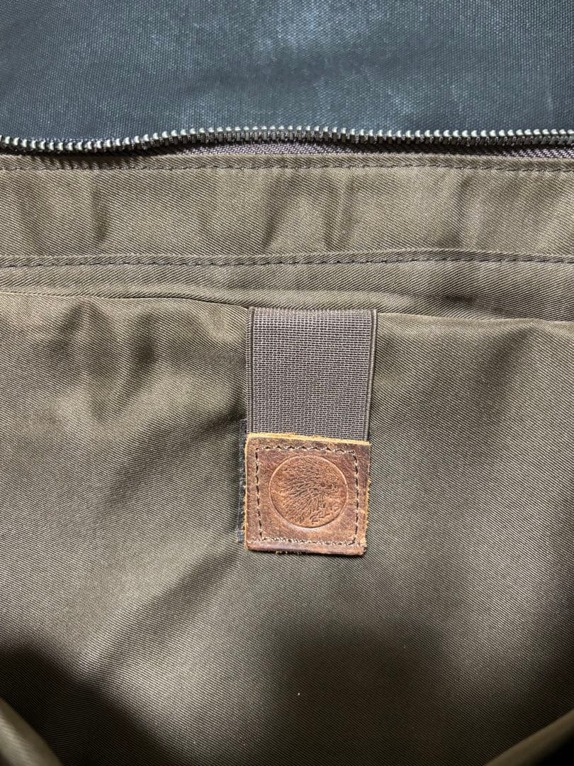 美品RRL ダブルアールエル キャンバス ショルダーバック