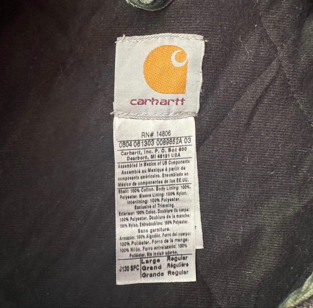 K*2様 希少00s CARHARTT カーハート アクティブジャケット グリー