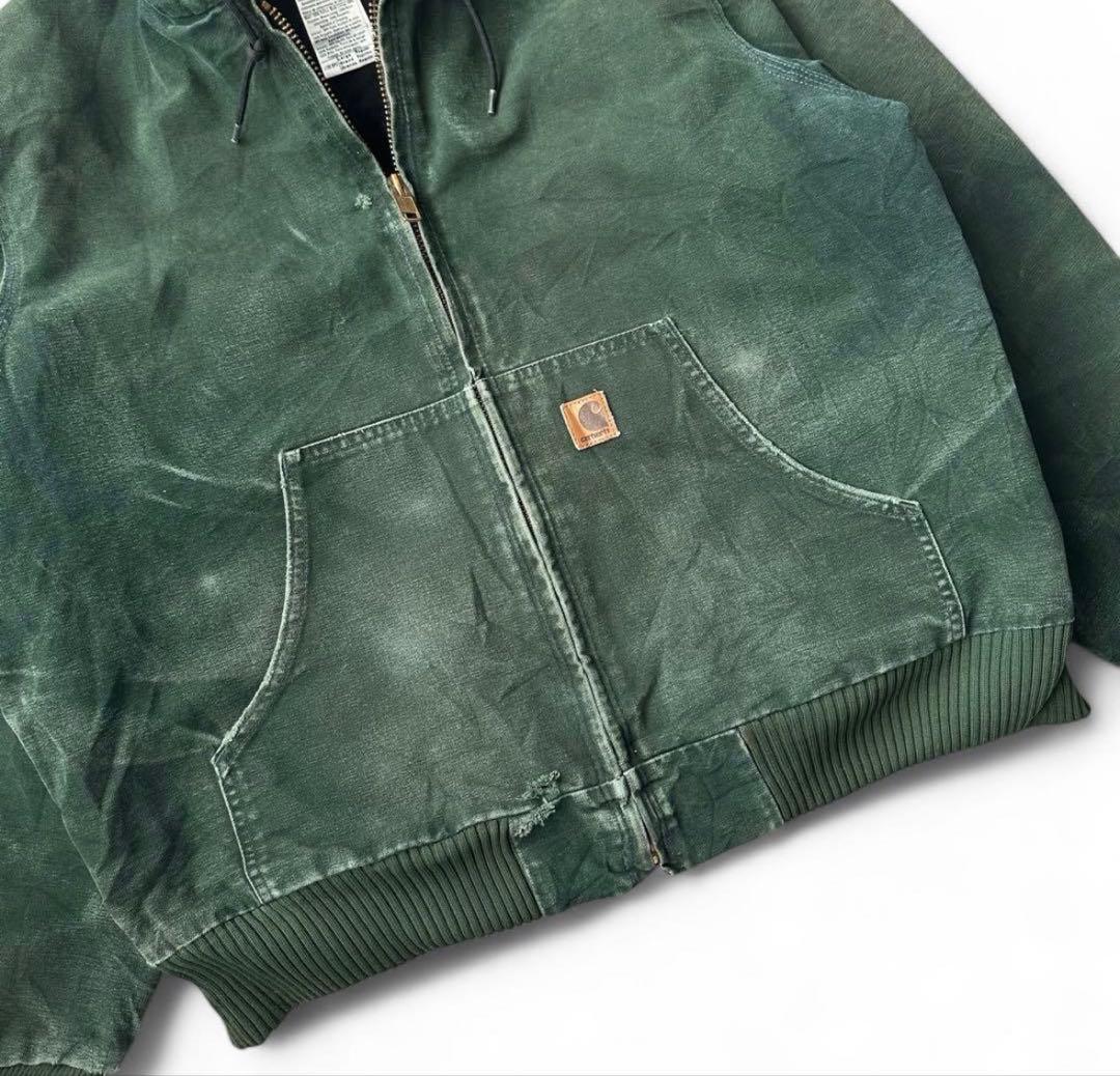 K*2様 希少00s CARHARTT カーハート アクティブジャケット グリー