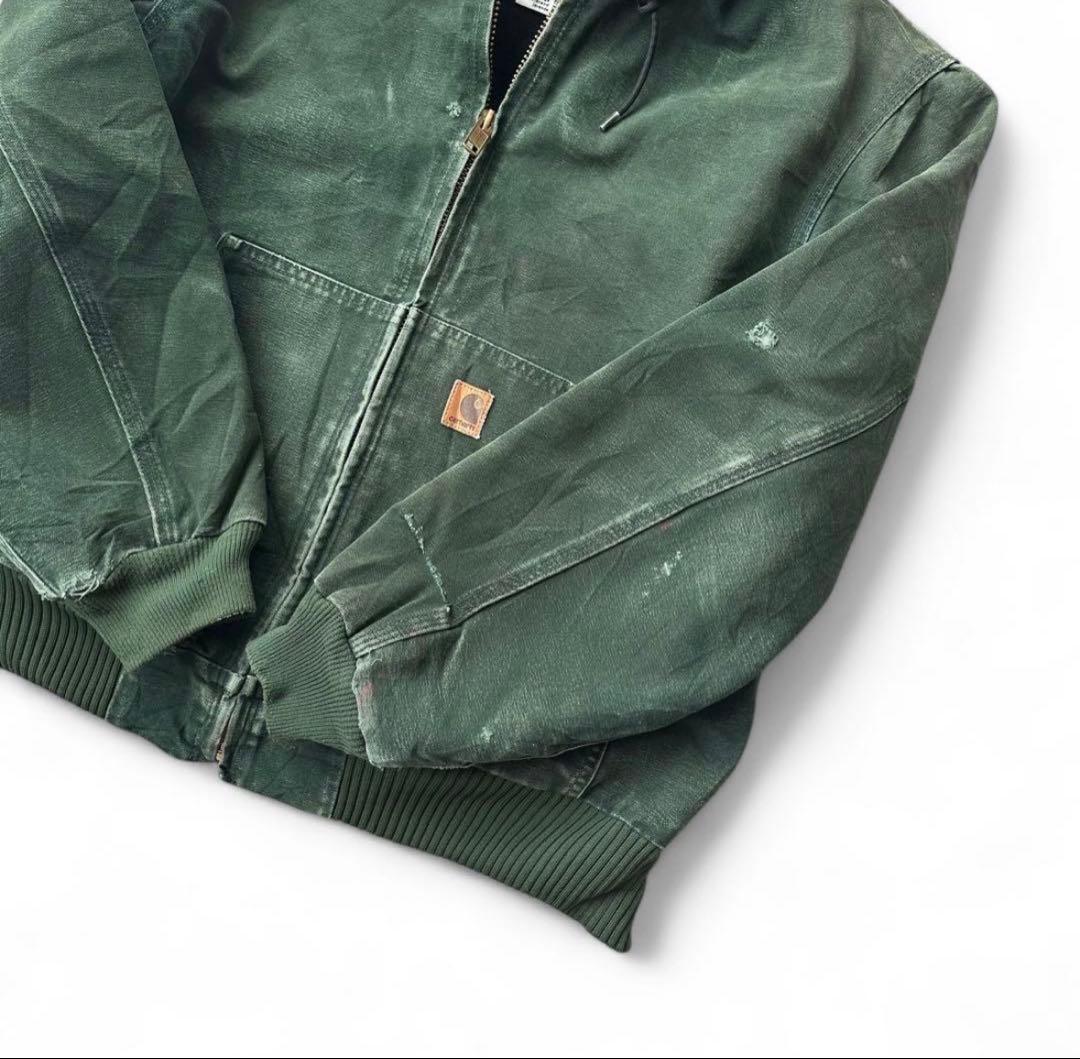 K*2様 希少00s CARHARTT カーハート アクティブジャケット グリー