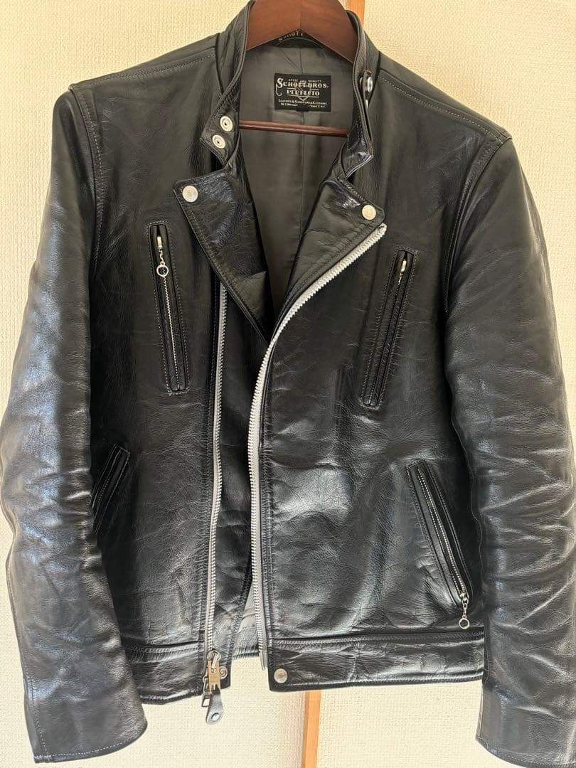 Scott ダブルブレストライダース　茶芯