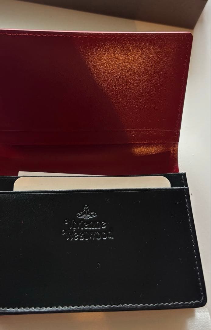 【新品未使用】Vivienne Westwood ブラック名刺入れ