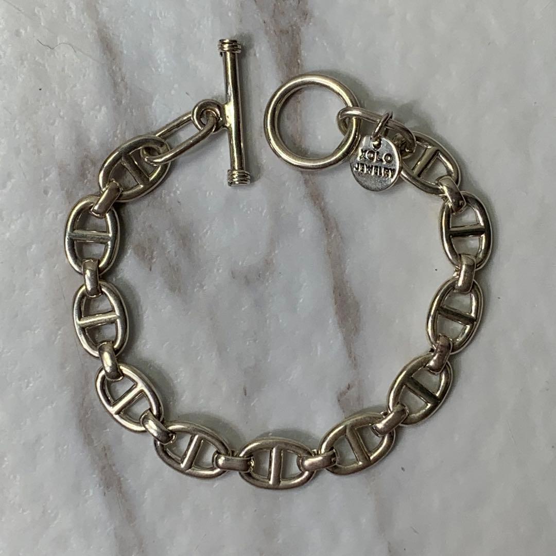 xolo jewelry Anchor Link Bracelet 925刻印