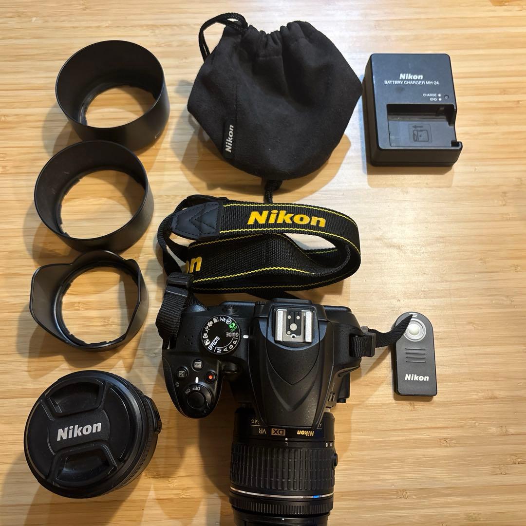 Nikon D3400 デジタル一眼レフ カメラセット