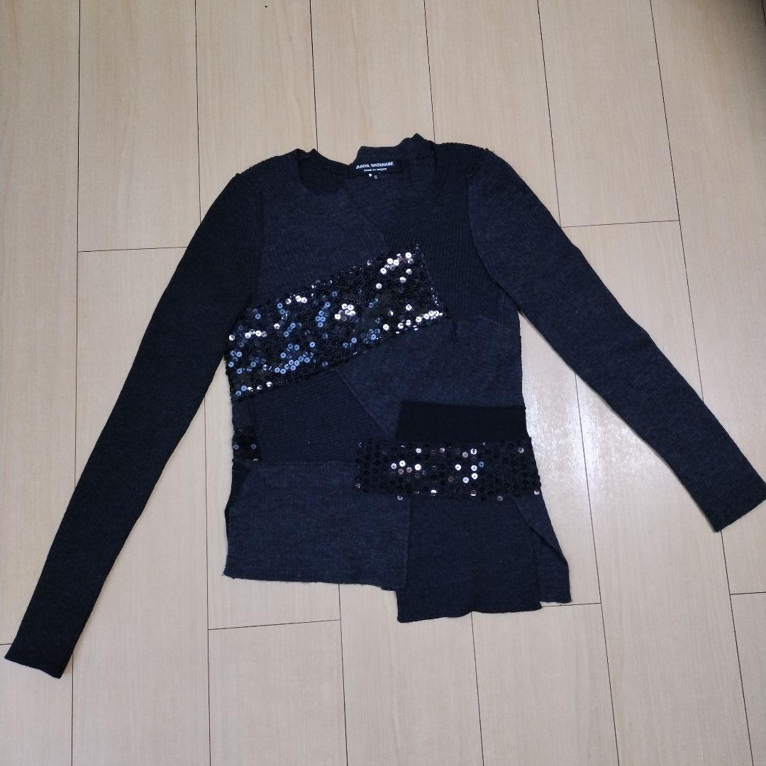 Junya Watanabe スパンコールニット　コムデギャルソン