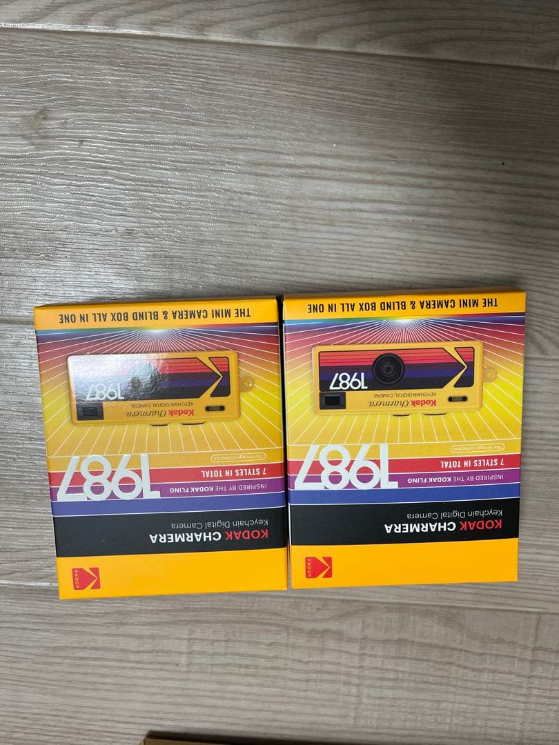 【未開封】 kodak charmera 2個セット デジタルカメラキーチェーン