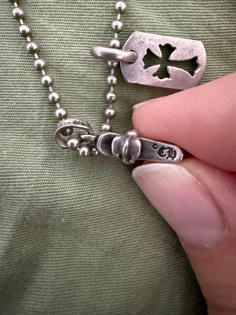 クロムハーツ ベビーファット タイニーファットドッグタグ