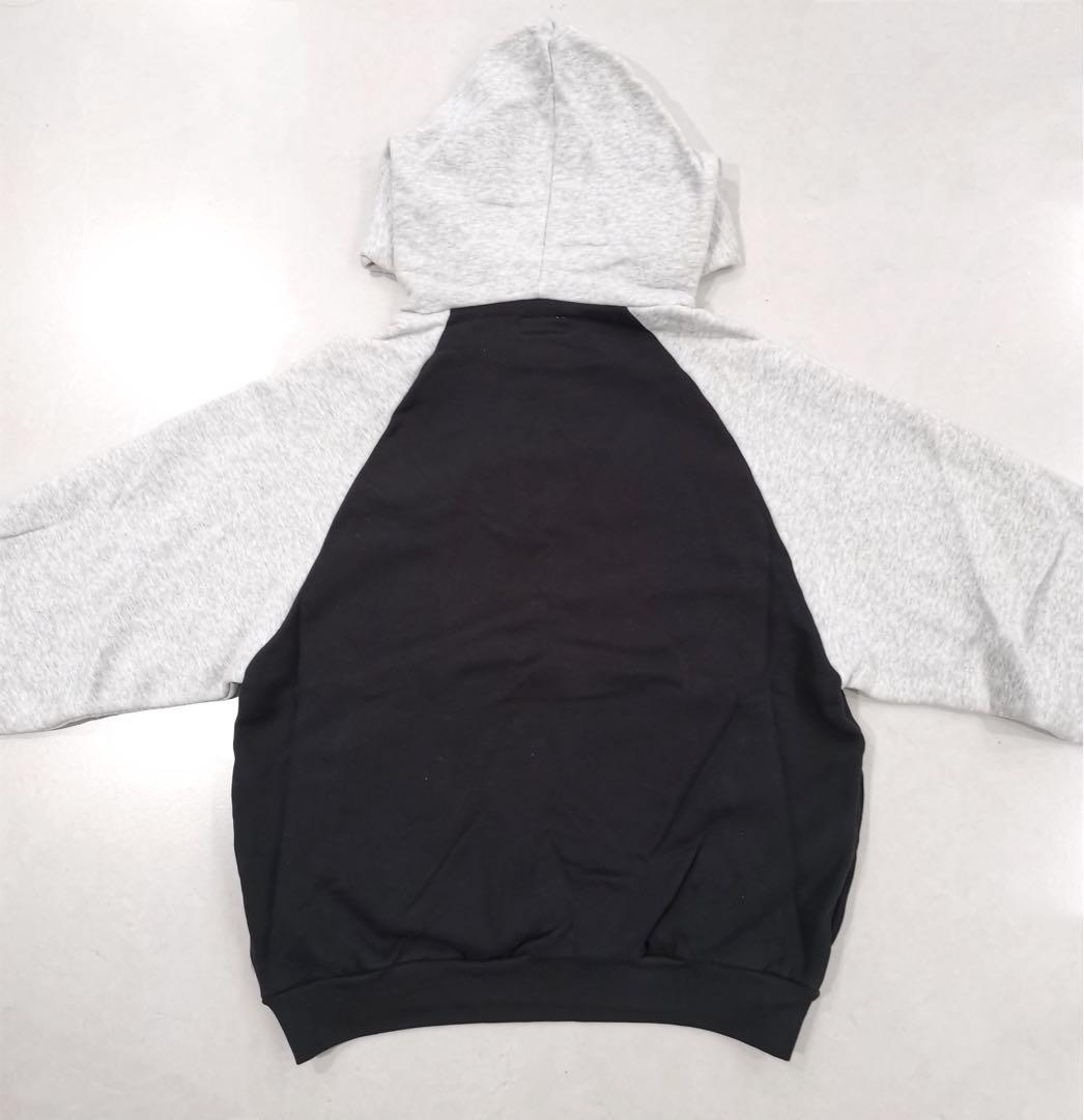 男女兼用 ERL イーアールエル ラグランスリーブパーカー S