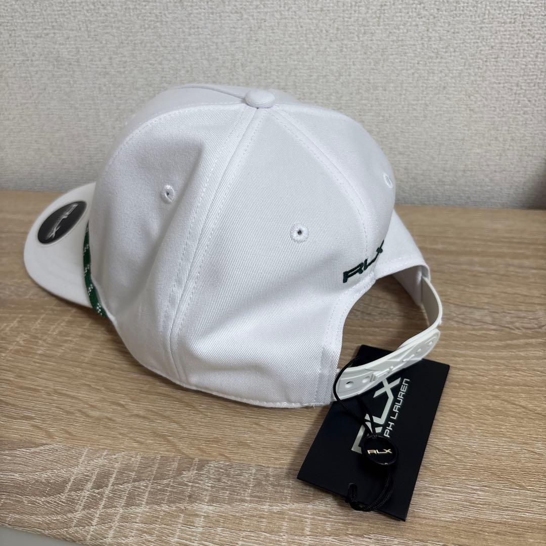 新品　RLX　ポロベア　キャップ　帽子　刺繍　ラルフローレン　ゴルフ