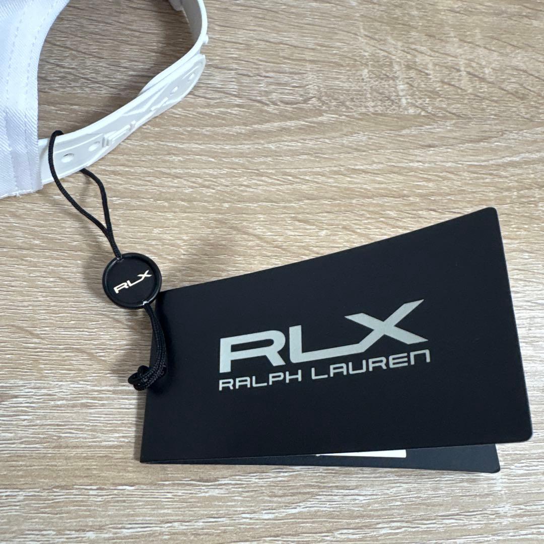 新品　RLX　ポロベア　キャップ　帽子　刺繍　ラルフローレン　ゴルフ