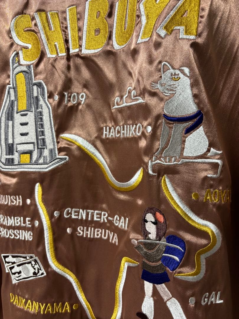 【mickey】VANQUISH スカジャン シブヤ スーベニアジャケット