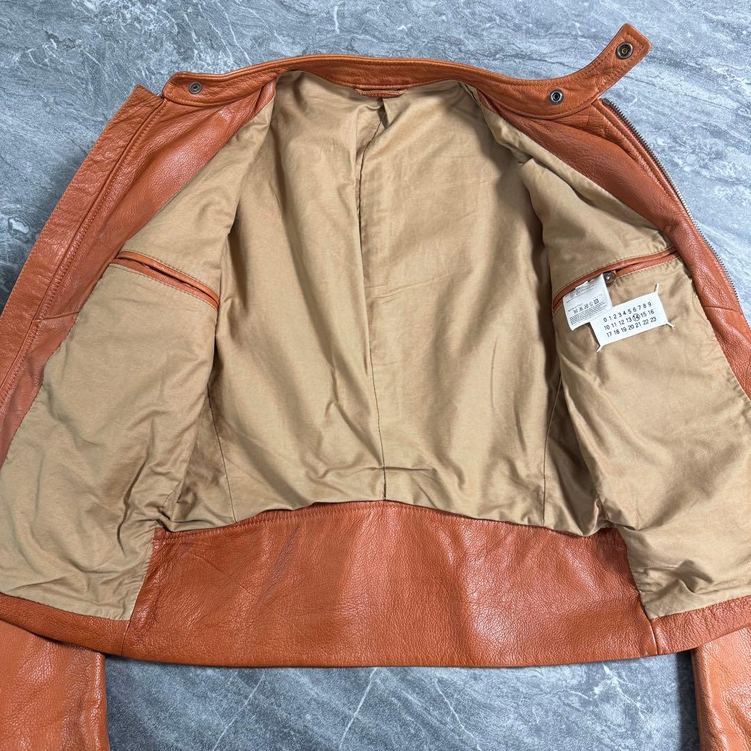 マルジェラ 希少色 ハの字ライダース 2008 ここのえ期 サイズ46