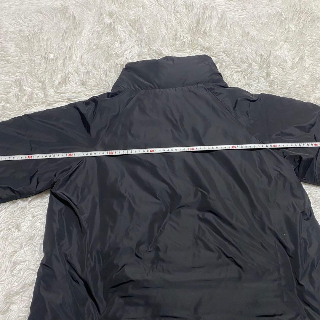美品　極大サイズ　17 イナバヨシエ　ダウンコート　ブラック